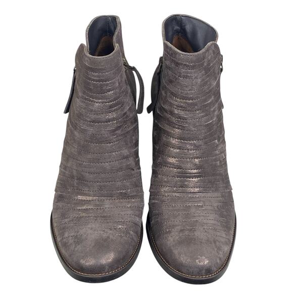 Paul Green Women's Malibu Brown Leather Side Zip Ankle Boot Size 7.5 US 10 - Picture 7 of 13